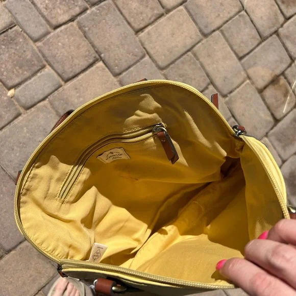 St. John’s Bay Yellow and Brown Women's Bag - Picture 4 of 14